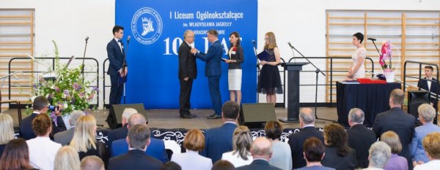 Część oficjalna uroczystości jubileuszowych